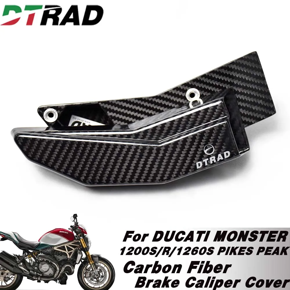 Для DUCATI MONSTER 1200S/1200R/1260S PIKES PEAK мотоцикл из углеродного волокна новый передний тормозной суппорт воздуховоды охлаждения защита охладителя
Для DUCATI MONSTER 1200S/1200R/1260S PIKES PEAK мотоцикл из углеродного волокна новый передний тормозной суппорт воздуховоды охлаждения защита охладителя