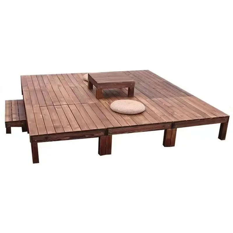 Outdoor anti-corrosive wood floor Platform Assembled Garden Courtyard Terrace Carbonized wood Waterproof Platform Balcony Outdoo
Outdoor anti-corrosive wood floor Platform Assembled Garden Courtyard Terrace Carbonized wood Waterproof Platform Balcony Outdoo