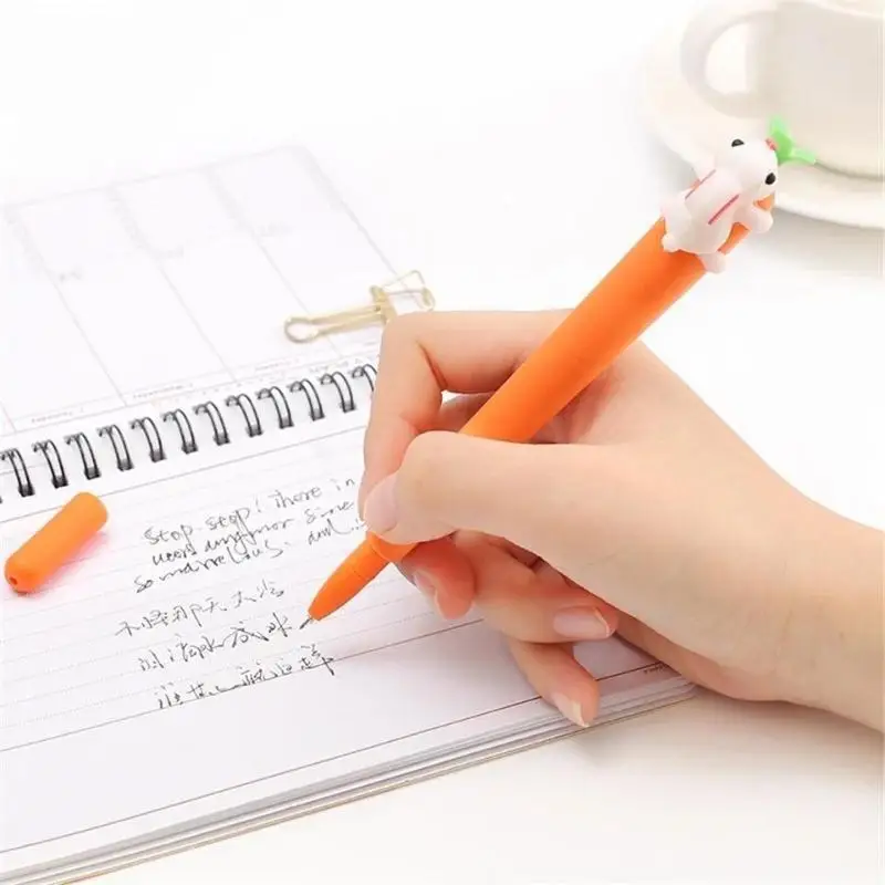 2026 New 4 Packs Of Cute Cartoon Carrot Rabbit Pen Animal Pen 0.5 Mm Student Creative Stationery Animal Pen Education Supplies
2026 New 4 Packs Of Cute Cartoon Carrot Rabbit Pen Animal Pen 0.5 Mm Student Creative Stationery Animal Pen Education Supplies