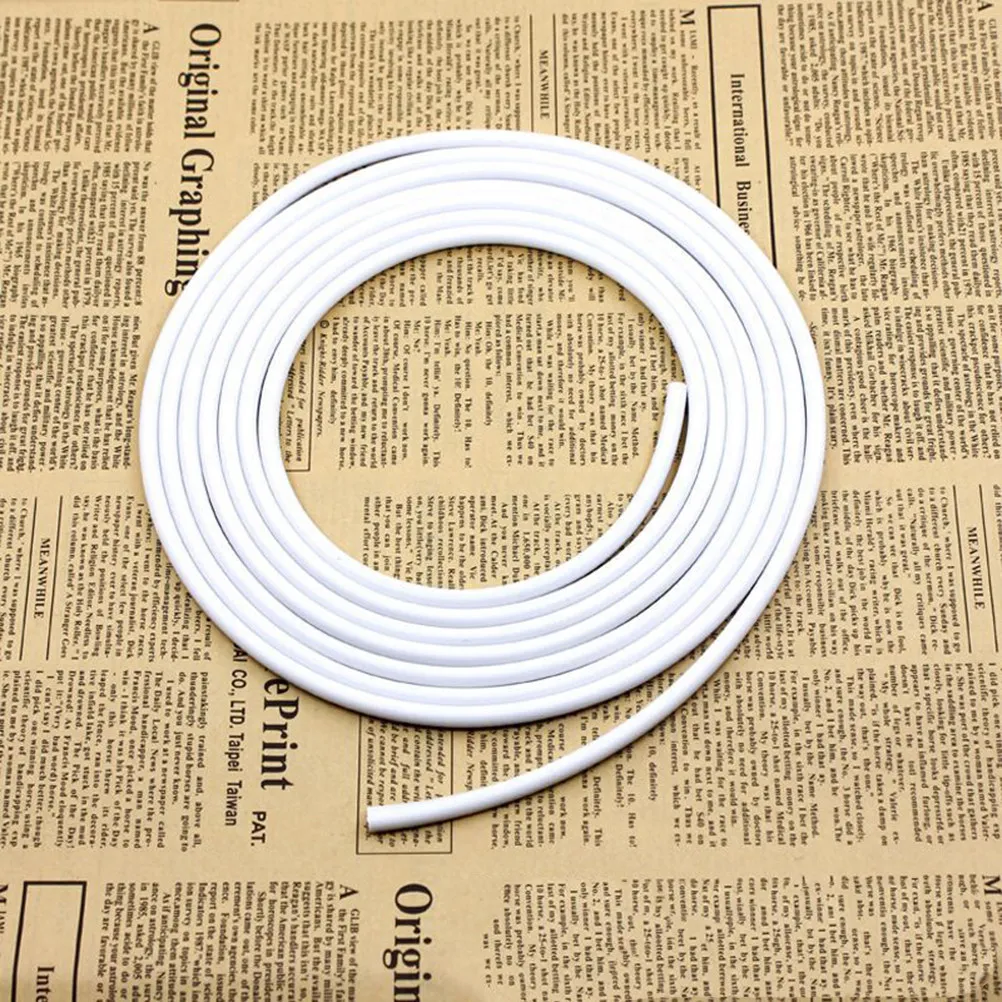 5M Car Door Protection Guard White PVC Rubber Trim U Channel Anti-Collision Bar for Vehicle Side Molding Invisible Protection
5M Car Door Protection Guard White PVC Rubber Trim U Channel Anti-Collision Bar for Vehicle Side Molding Invisible Protection