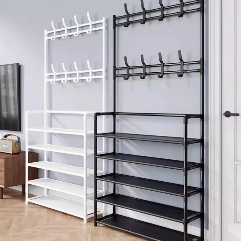 Shoe rack simple door household integrated storage cabinet dust coat rack entry new 2023 hanger
Shoe rack simple door household integrated storage cabinet dust coat rack entry new 2023 hanger