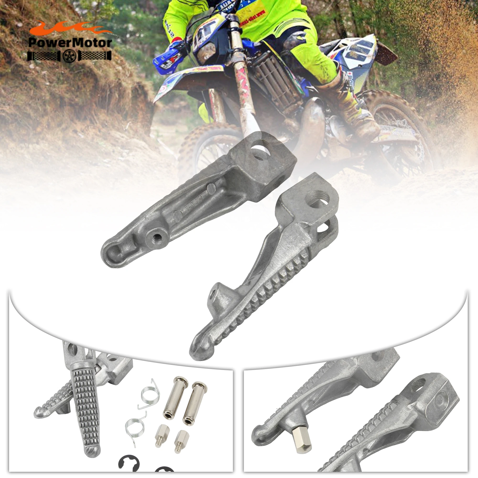 Motorcycle Front Footrests Foot Pegs Pedal For Kawasaki Ninja ZX6R ZX636 ZX9R ZX10R Z1000 Z800 ZR800 Enduro DirtBike Modified
Motorcycle Front Footrests Foot Pegs Pedal For Kawasaki Ninja ZX6R ZX636 ZX9R ZX10R Z1000 Z800 ZR800 Enduro DirtBike Modified