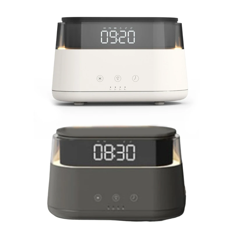 Household Appliances New Flame Aroma Diffuser with Alarm Clock Timing LED Night Light- Multi-function Machine
Household Appliances New Flame Aroma Diffuser with Alarm Clock Timing LED Night Light- Multi-function Machine