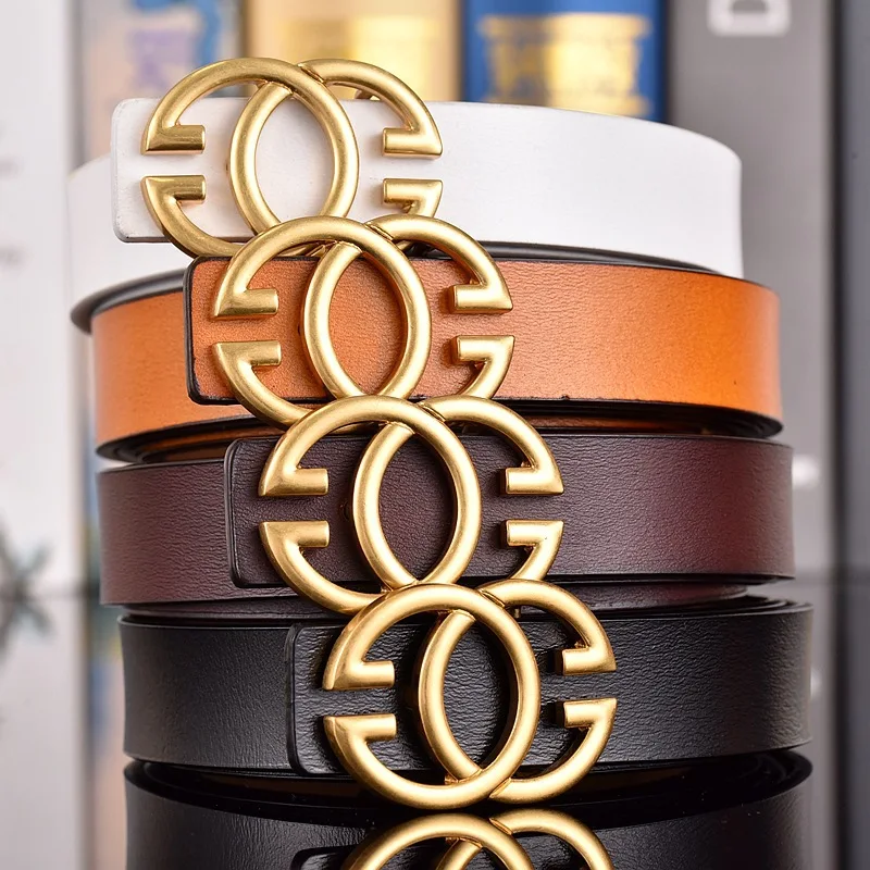 Luxury Brand Genuine Leather Belt for Women Designer Alloy Buckle Waist Strap Female Jeans Trouser Dress Waistband
Luxury Brand Genuine Leather Belt for Women Designer Alloy Buckle Waist Strap Female Jeans Trouser Dress Waistband