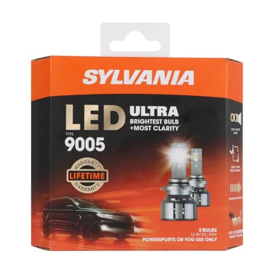 Светодиодные противотуманные фары 9005 LED Ultra для легковых и грузовых автомобилей - Лампы для внедорожников и мототехники - Светодиоды 6000K холодного белого света - Maxim
Светодиодные противотуманные фары 9005 LED Ultra для легковых и грузовых автомобилей - Лампы для внедорожников и мототехники - Светодиоды 6000K холодного белого света - Maxim
