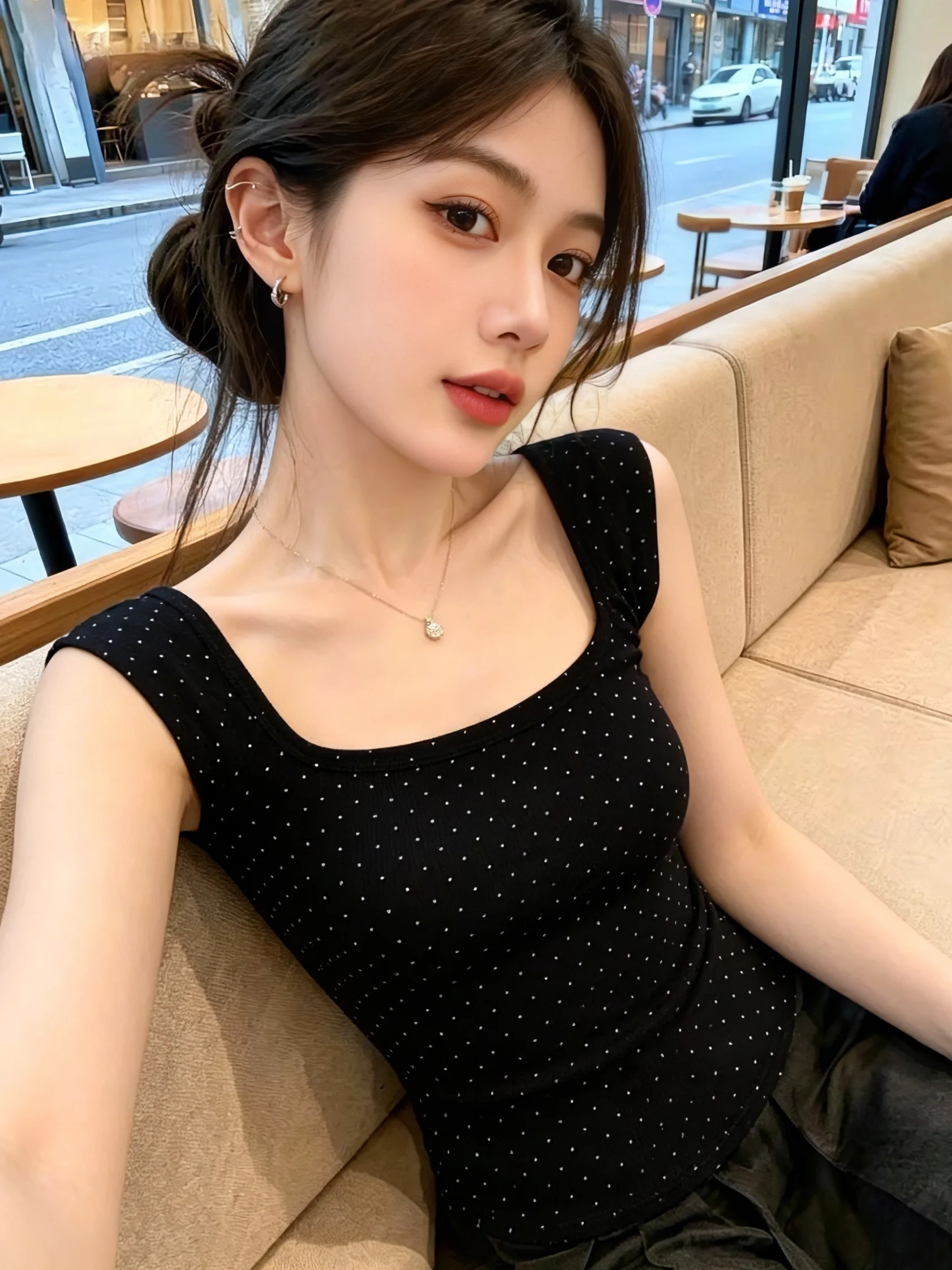 Heavy Embellished One-Shoulder Knitwear Short Style Women's Summer Fashion Sensation Self-Preservation Item Luxury Feel Top
Heavy Embellished One-Shoulder Knitwear Short Style Women's Summer Fashion Sensation Self-Preservation Item Luxury Feel Top