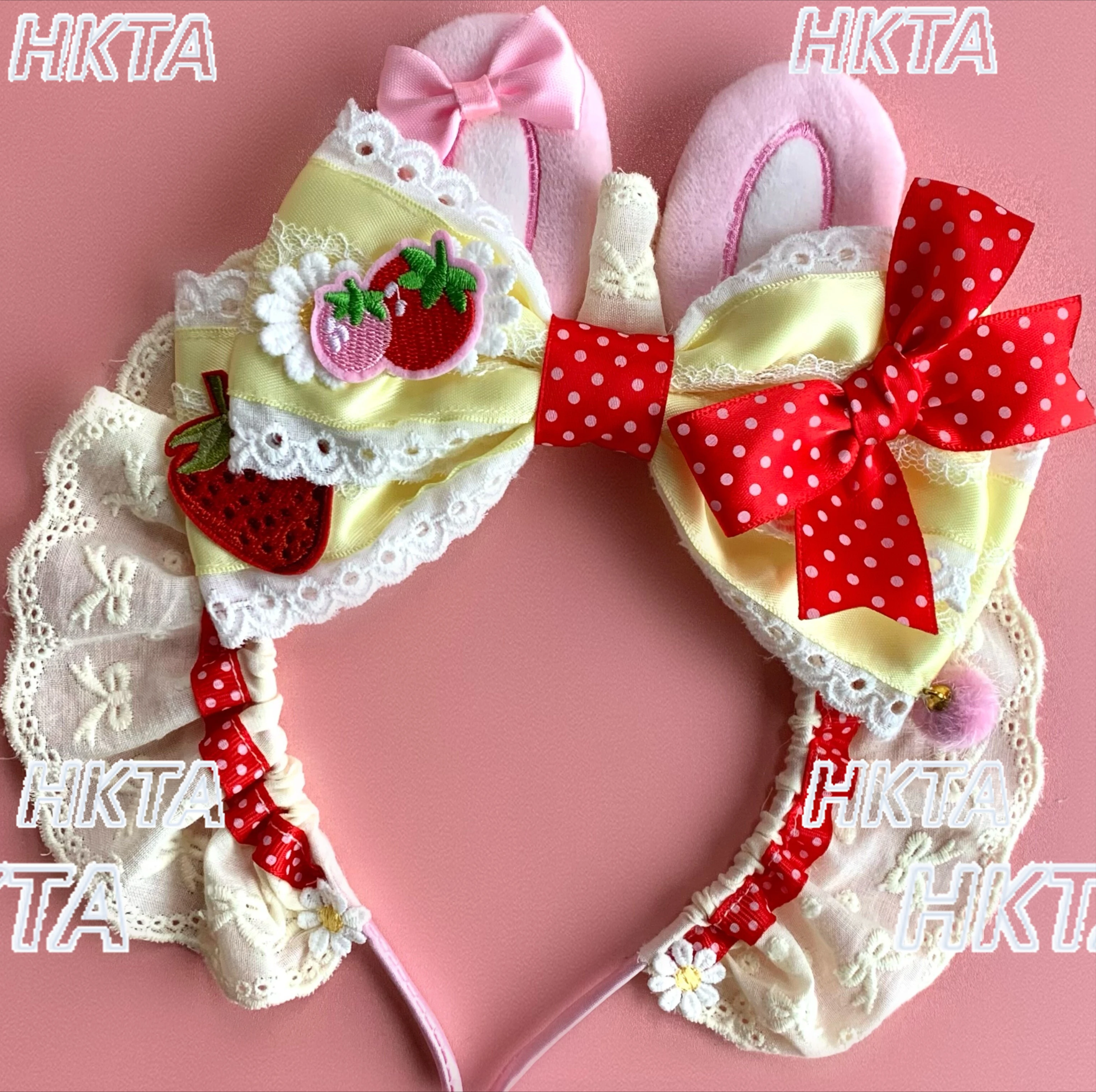 Japanese New Sweet Lolita Strawberry Lace Hairclips Headband Kc New Headwear Doll Feeling Polka Dot Bow Hair Accessories Women
Japanese New Sweet Lolita Strawberry Lace Hairclips Headband Kc New Headwear Doll Feeling Polka Dot Bow Hair Accessories Women
