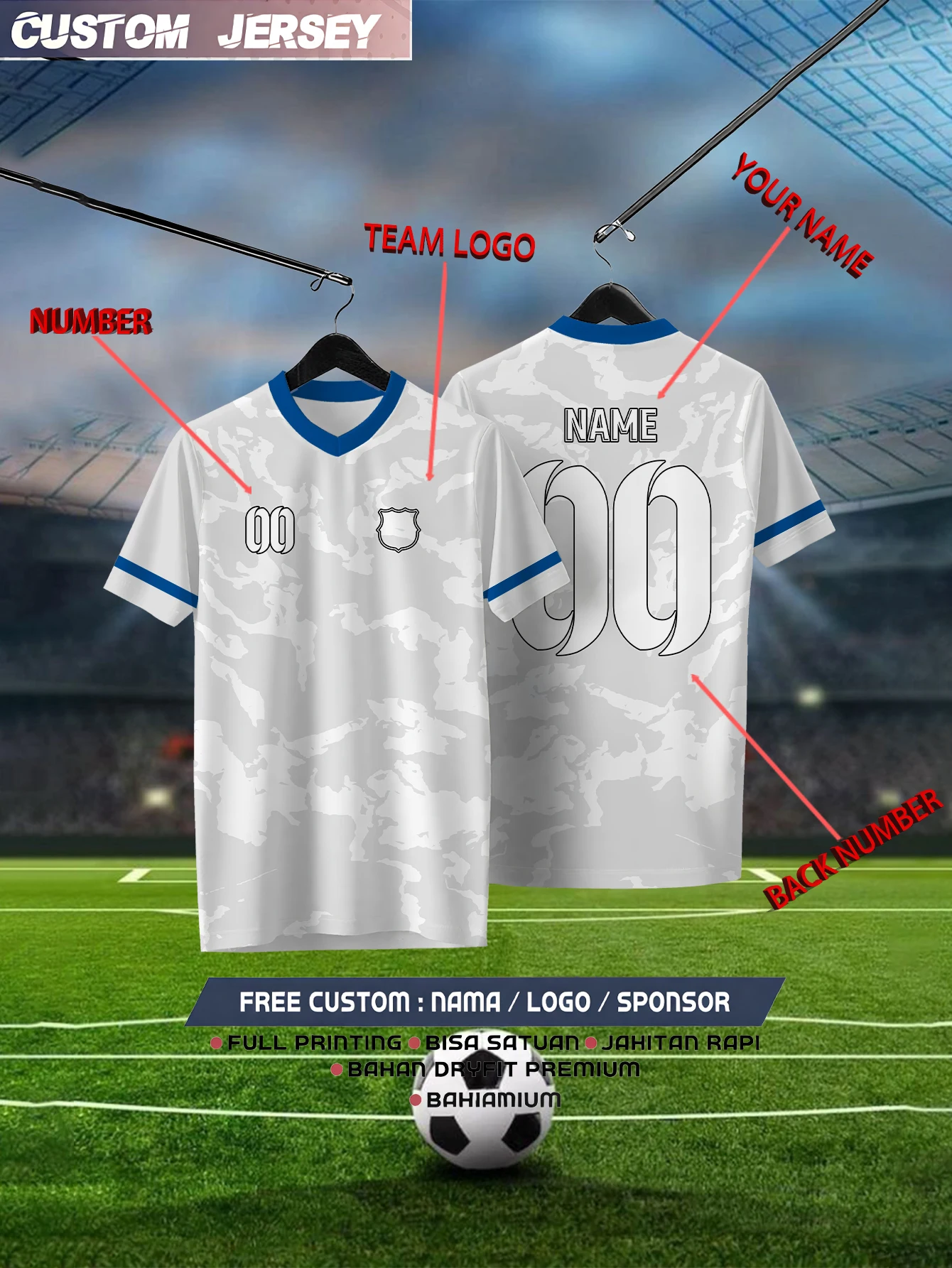 Customized Geometric Gray Short Sleeved Shirt with Team Name, Emblem, Name and Number, Outdoor Sports Short Sleeved T-shirt
Customized Geometric Gray Short Sleeved Shirt with Team Name, Emblem, Name and Number, Outdoor Sports Short Sleeved T-shirt