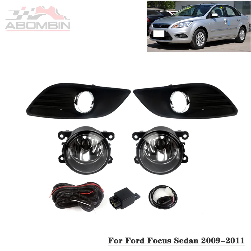1Set Front Fog Lamp Assembly Halogen Front Bumper Light With Wiring and Switch For Ford Focus Sedan 2009 2010 2011
1Set Front Fog Lamp Assembly Halogen Front Bumper Light With Wiring and Switch For Ford Focus Sedan 2009 2010 2011