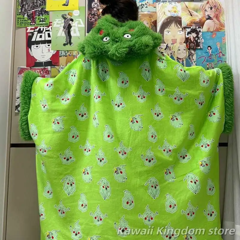 Game Mob Psycho 100 Dimple Coral Anime Velvet Pajamas Female Hooded Autumn Winter Robe Boy Cartoon Student Household Clothes
Game Mob Psycho 100 Dimple Coral Anime Velvet Pajamas Female Hooded Autumn Winter Robe Boy Cartoon Student Household Clothes