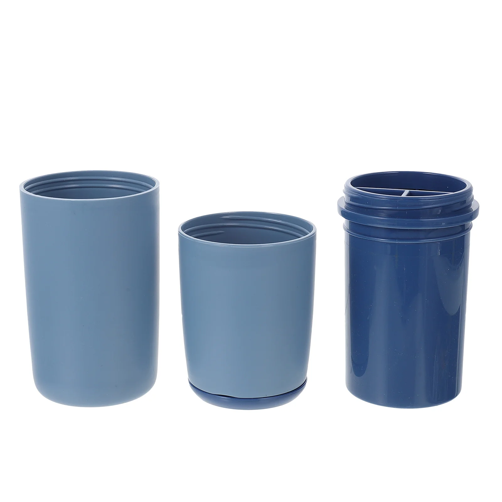 Portable Toothbrush Cup Travel Multifunctional Holder Gray Blue Durable PP Leak Proof Bathroom Supplies al
Portable Toothbrush Cup Travel Multifunctional Holder Gray Blue Durable PP Leak Proof Bathroom Supplies al