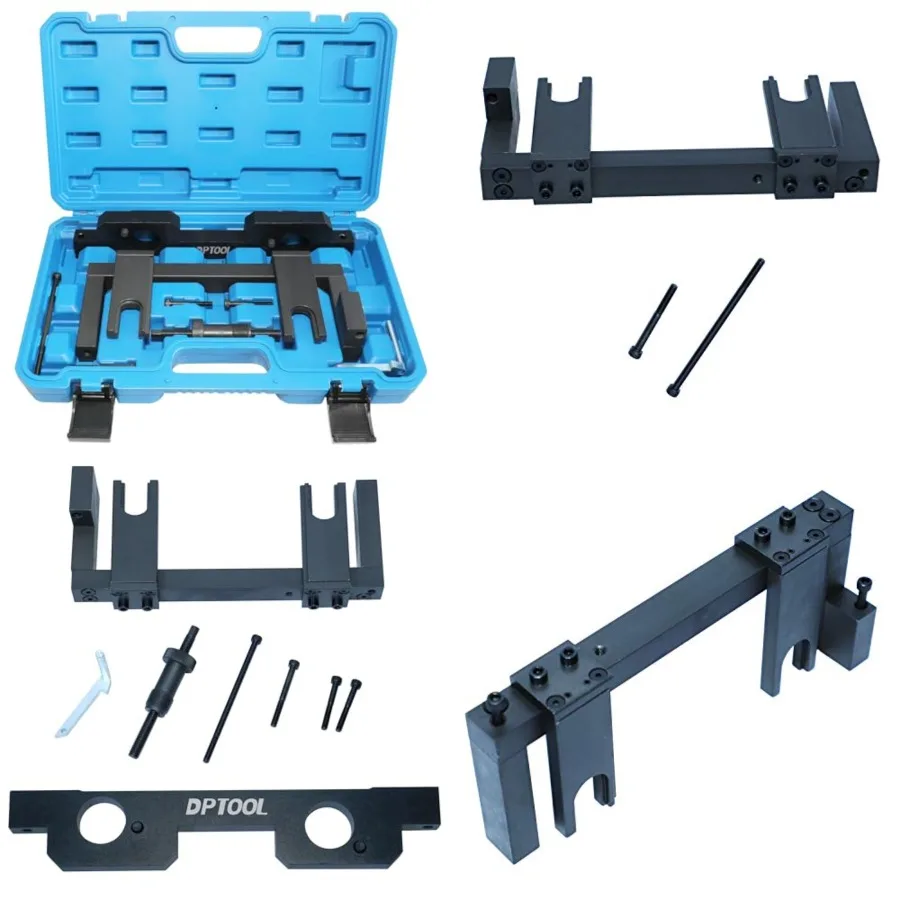 Engine Alignment Locking Timing Tool Compatible for BMW N20 N26 Vanos Cam Camshaft,Package Include: 1x Camshaft Locking Tool ,1x Camshaft fixating base Tool ,1x Alignment Pin ,1x Chain Tensioner
Engine Alignment Locking Timing Tool Compatible for BMW N20 N26 Vanos Cam Camshaft,Package Include: 1x Camshaft Locking Tool ,1x Camshaft fixating base Tool ,1x Alignment Pin ,1x Chain Tensioner