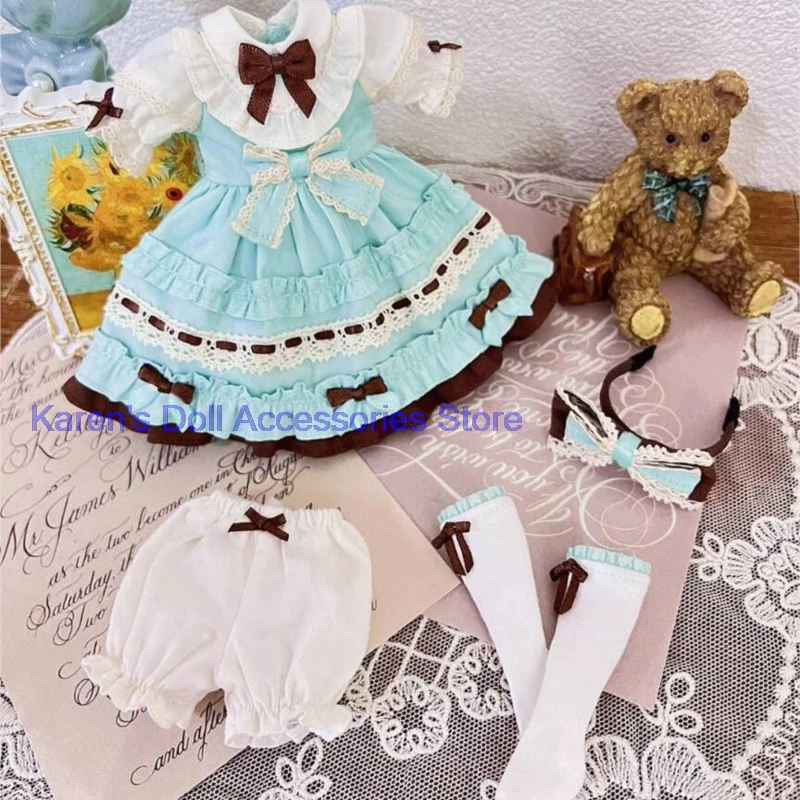 Lolita 4pcs Dress set for landoudou/Blythe(Fit for Lulu,ymy24,Ob22,24,26,zone, Jenny)
Lolita 4pcs Dress set for landoudou/Blythe(Fit for Lulu,ymy24,Ob22,24,26,zone, Jenny)