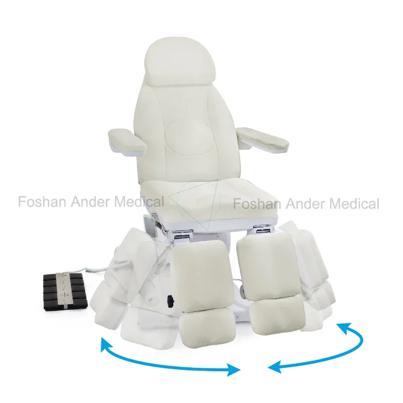 Anteeth Pedicure Chairs Luxury Electric Beauty Bed 4 5 Motors with Rotating Function Electric Spa Beauty Treatment Chair Bed
Anteeth Pedicure Chairs Luxury Electric Beauty Bed 4 5 Motors with Rotating Function Electric Spa Beauty Treatment Chair Bed