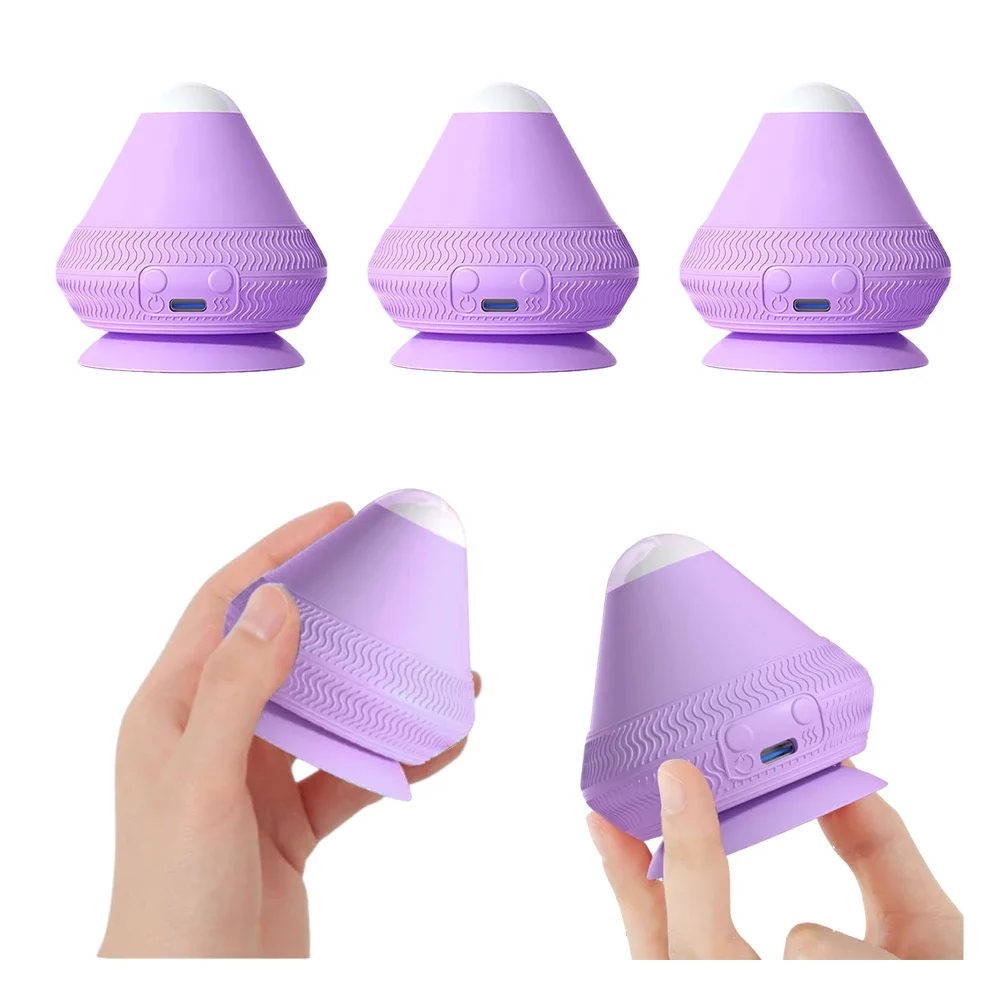 Массажный мяч с подогревом и присоской Массажный конусный шарик 2-ступенчатая температура Электрический вибрационный массажный мяч для шеи, талии, спины
Массажный мяч с подогревом и присоской Массажный конусный шарик 2-ступенчатая температура Электрический вибрационный массажный мяч для шеи, талии, спины