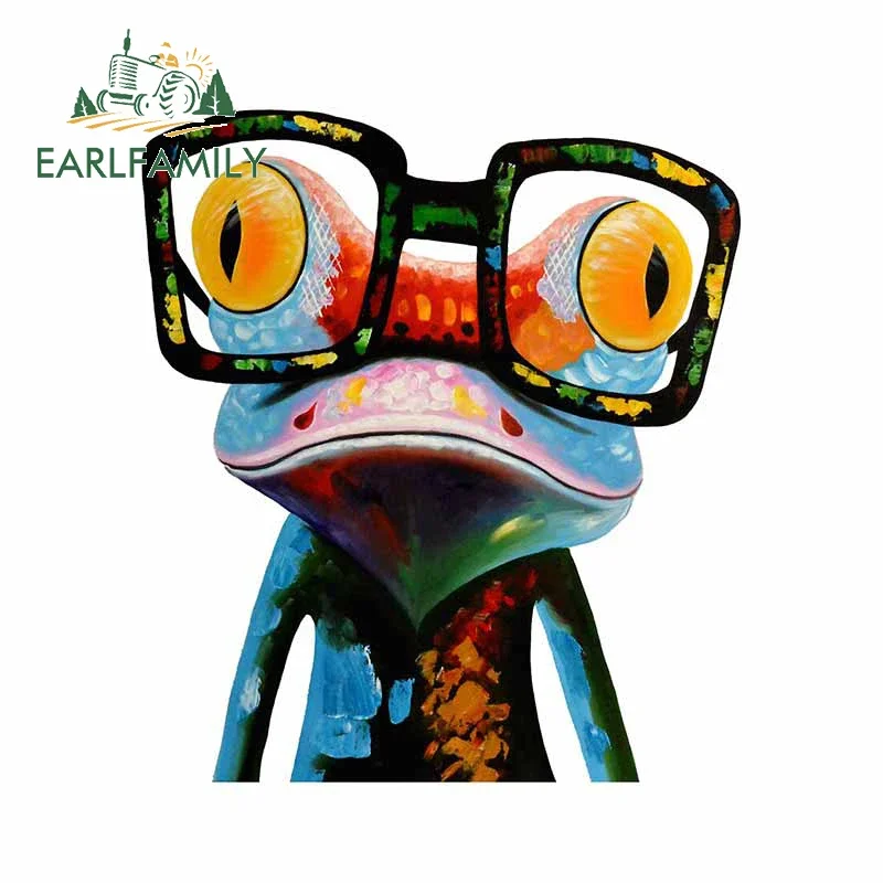 EARLFAMILY 13cm x 11.4cm for Hipster Frog Nerd Glasses Graffiti Decal Vinyl Car Stickers Scratch-Proof Sunscreen Surfboard Decor
EARLFAMILY 13cm x 11.4cm for Hipster Frog Nerd Glasses Graffiti Decal Vinyl Car Stickers Scratch-Proof Sunscreen Surfboard Decor