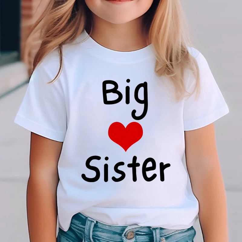 Big Sister Announcement Shirts Baby Girl Clothes Family Siblings Matching Set T-Shirt Big Sister Print Matching Family T-shirts
Big Sister Announcement Shirts Baby Girl Clothes Family Siblings Matching Set T-Shirt Big Sister Print Matching Family T-shirts