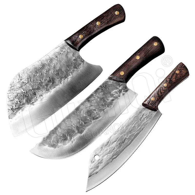 Stainless Steel Chef Knife Handmade Forged Sharp Cleaver Utility Vegetable Meat Knives Slaughter Knife Cooking Knife
Stainless Steel Chef Knife Handmade Forged Sharp Cleaver Utility Vegetable Meat Knives Slaughter Knife Cooking Knife