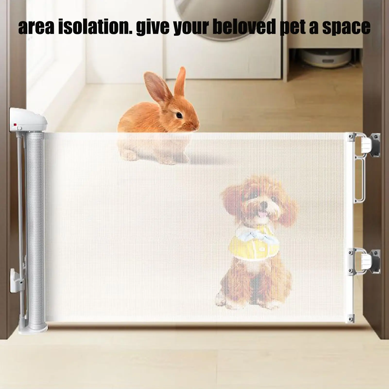 Retractable Dog Gate 17.7x59inch Enclosure Safety Fence Guard Retractable Pet Gates For Dogs For Indoor Outdoor Doorways
Retractable Dog Gate 17.7x59inch Enclosure Safety Fence Guard Retractable Pet Gates For Dogs For Indoor Outdoor Doorways