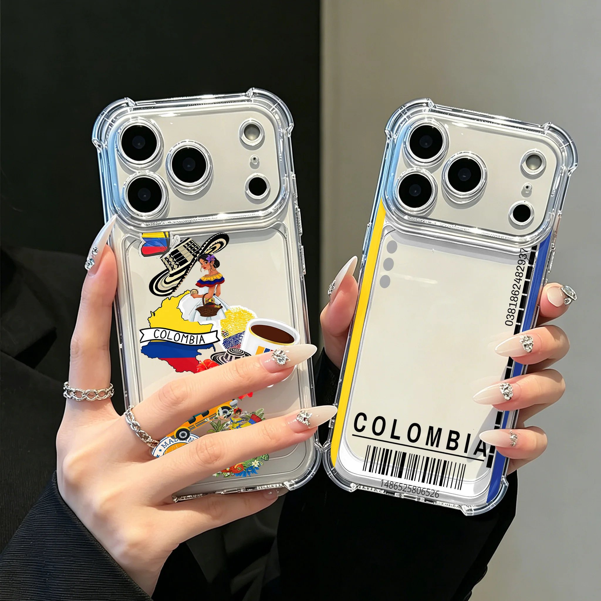 Art Colombia Anti Fall Clear Phone Case For Xiaomi Redmi 14C 13C 12C K50 K40 Note 14 13 12 11 10 9S A1 A2 A5 Pro Plus 4G 5G
Art Colombia Anti Fall Clear Phone Case For Xiaomi Redmi 14C 13C 12C K50 K40 Note 14 13 12 11 10 9S A1 A2 A5 Pro Plus 4G 5G
