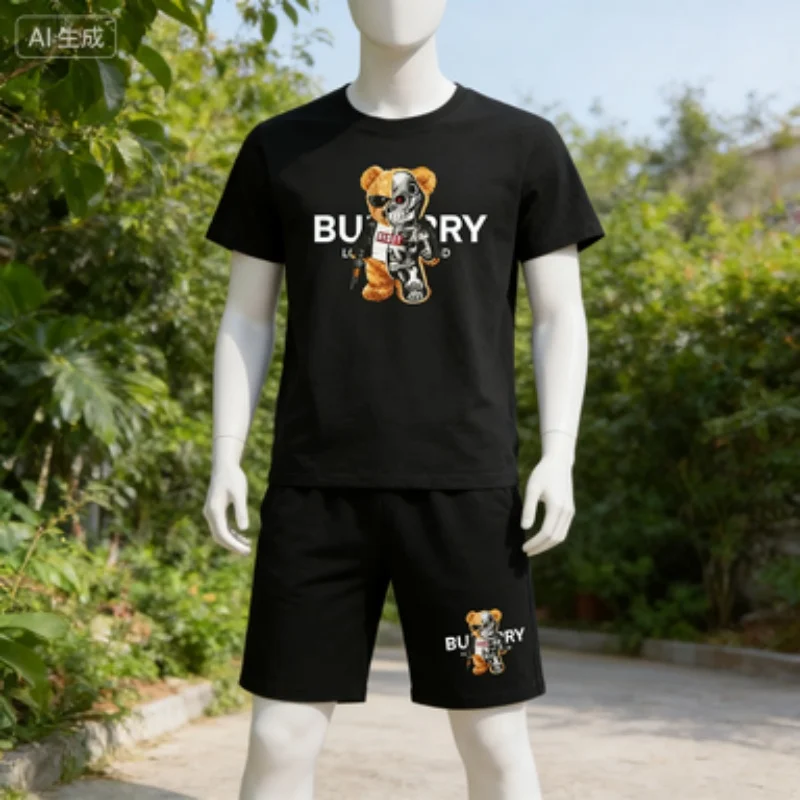 Boy Girl Summer Classics 3-12 Age New Model 2Piece Short Sleeve+Shorts Comfortable Breathable Children Sportswear Casual T Shirt
Boy Girl Summer Classics 3-12 Age New Model 2Piece Short Sleeve+Shorts Comfortable Breathable Children Sportswear Casual T Shirt