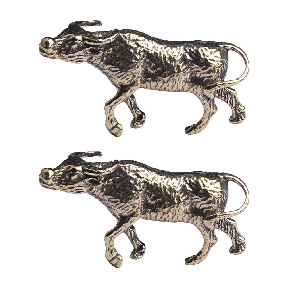 2 Pcs Table Lamp Decoration Brass Key Pendant Fashion Buffalo Decors Keychain Ornament 
2 Pcs Table Lamp Decoration Brass Key Pendant Fashion Buffalo Decors Keychain Ornament