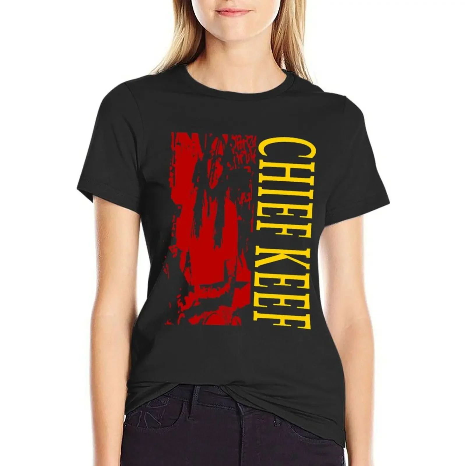 Chief Keef T-Shirt summer tops shirts graphic tees new edition tight shirts for Women
Chief Keef T-Shirt summer tops shirts graphic tees new edition tight shirts for Women