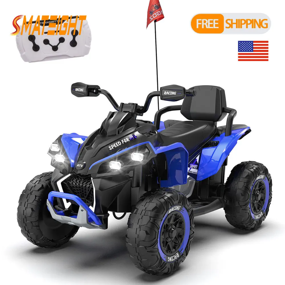 24V Ride On Electric UTV ATV W/parents Control Four-wheel shock absorber Power display MAX speeds of 3.73MPH For Aged 3+
24V Ride On Electric UTV ATV W/parents Control Four-wheel shock absorber Power display MAX speeds of 3.73MPH For Aged 3+
