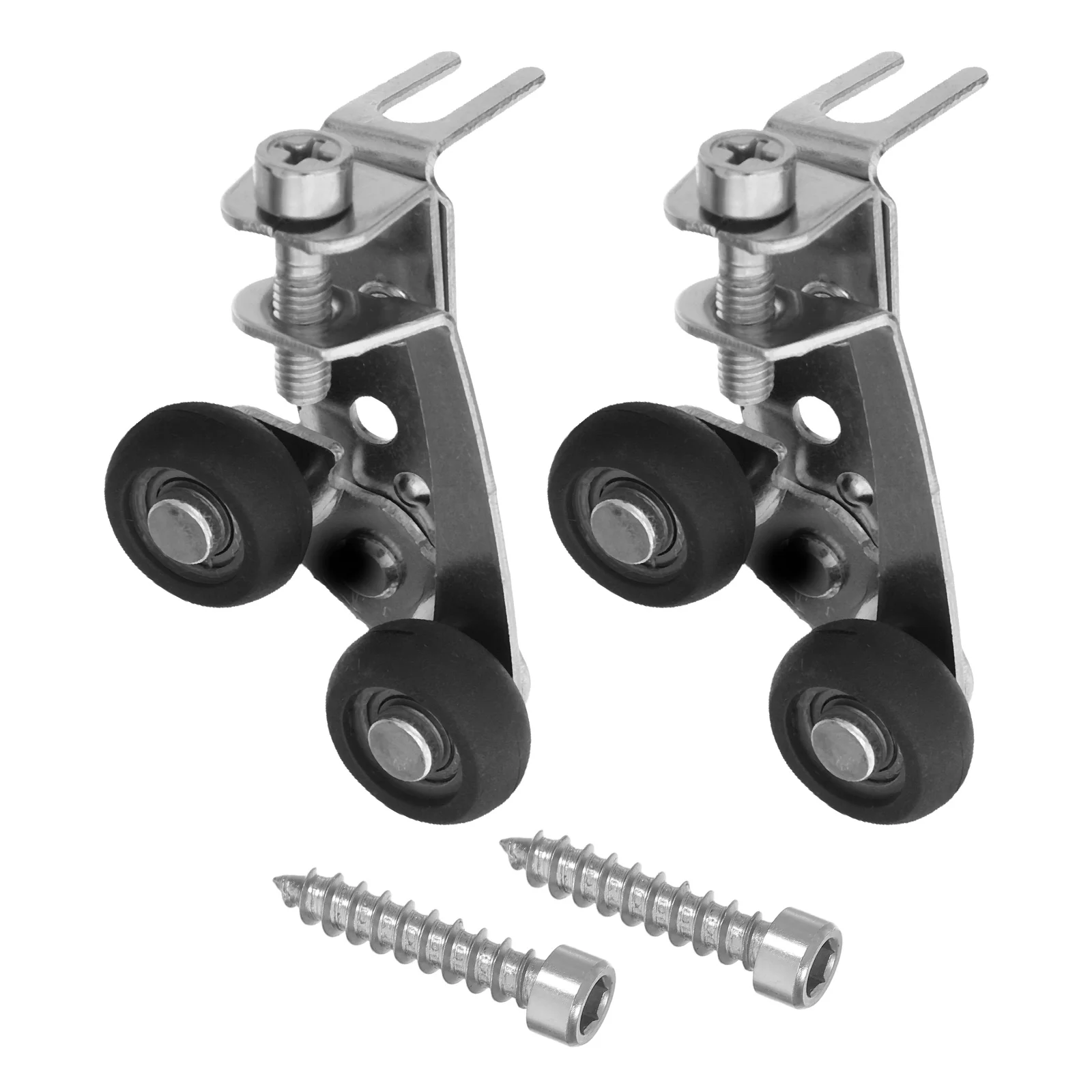 2pcs Wardrobe Sliding Door Wheel Fork Adjustable Closet Furniture Silver Guide Smooth Performance AntiSwing Stability
2pcs Wardrobe Sliding Door Wheel Fork Adjustable Closet Furniture Silver Guide Smooth Performance AntiSwing Stability