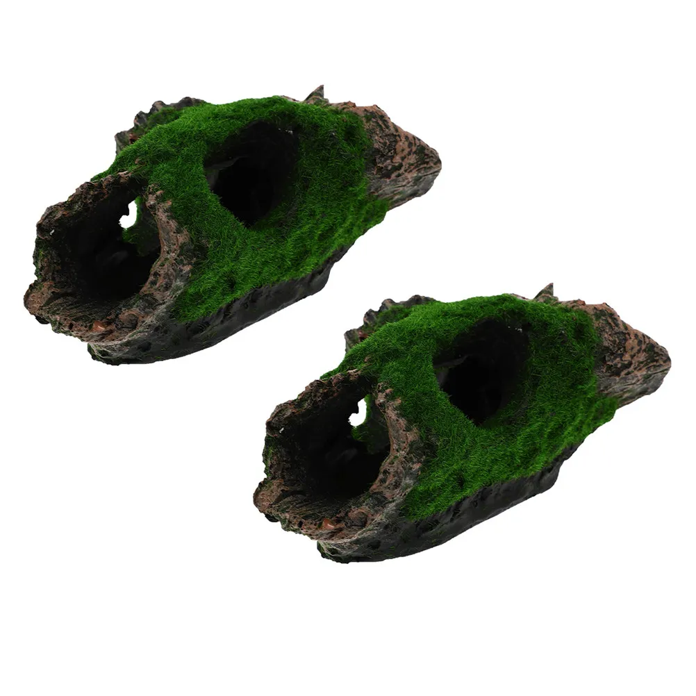 2Pcs Resin Aquarium Decoration Hollow Tree Trunk Fish Tank Ornament Lifelike Fish Habitat Decor Shrimp Hideout Cave
2Pcs Resin Aquarium Decoration Hollow Tree Trunk Fish Tank Ornament Lifelike Fish Habitat Decor Shrimp Hideout Cave