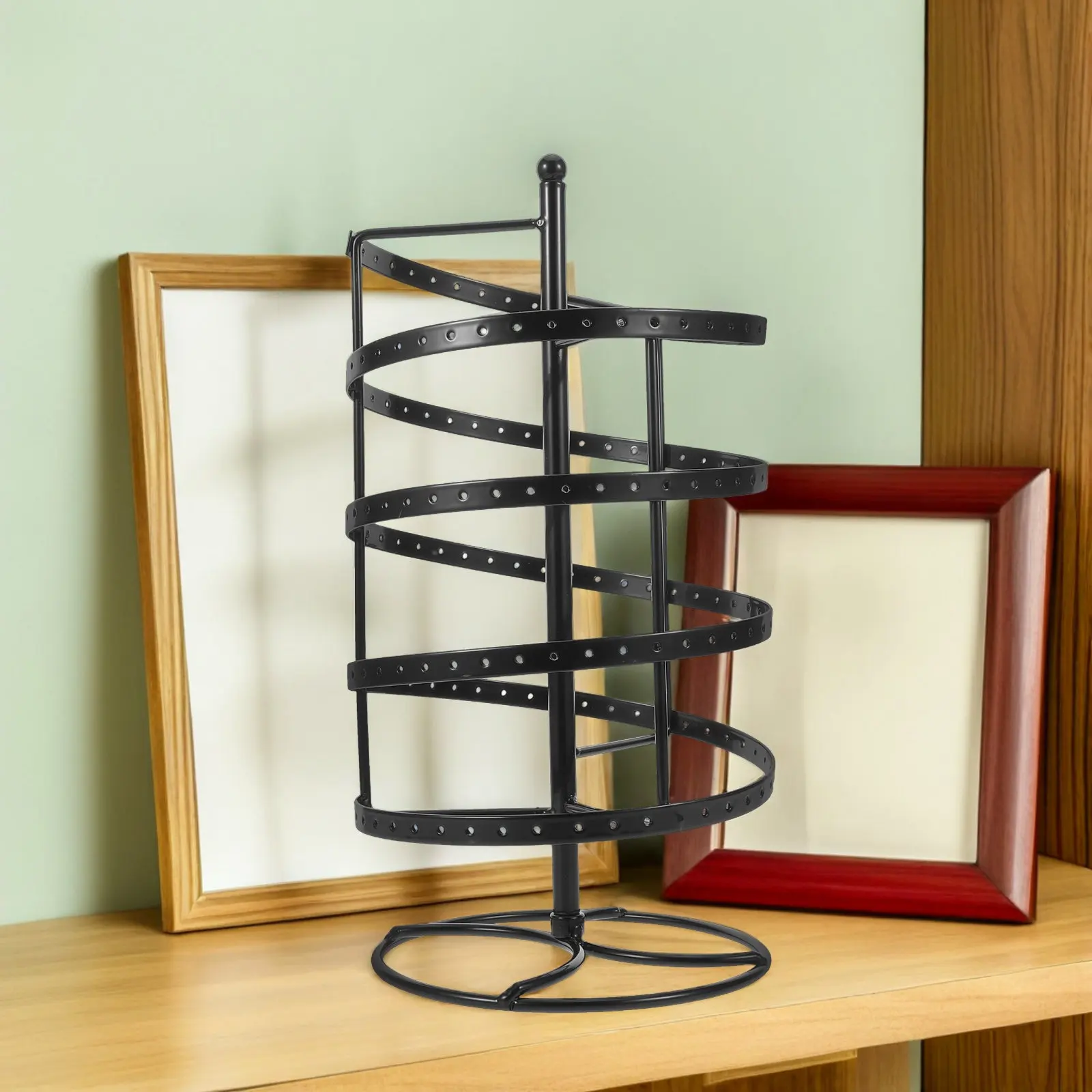 85Pairs Rotating Earring Display Stand Metal Jewelry Organizer Holder for Bedroom Bathroom Vanity Store Display Rotating
85Pairs Rotating Earring Display Stand Metal Jewelry Organizer Holder for Bedroom Bathroom Vanity Store Display Rotating