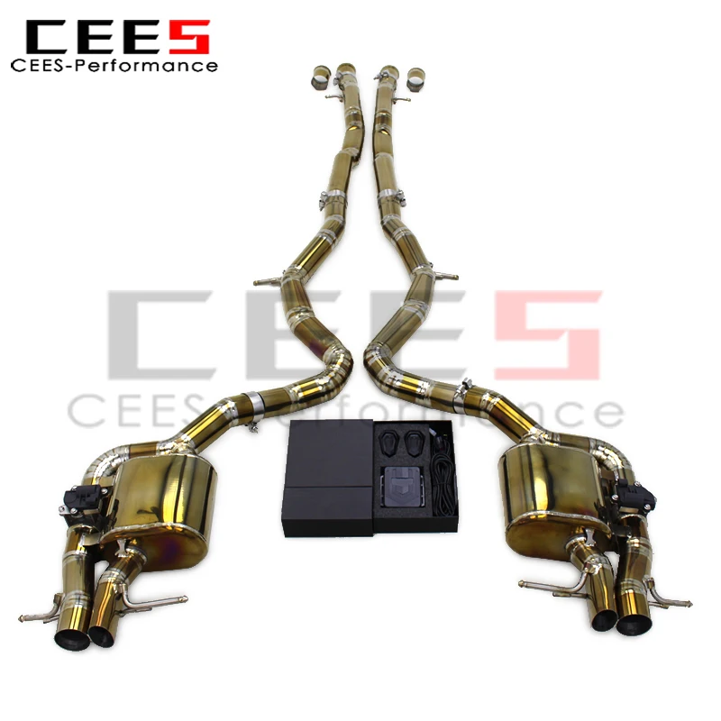 cees Valvetronic Catback Exhaust for Mercedes-Benz S65 AMG W222 V12 6.0L 2014-2019 Titanium Gold Catback Muffler Racing Exhaust
cees Valvetronic Catback Exhaust for Mercedes-Benz S65 AMG W222 V12 6.0L 2014-2019 Titanium Gold Catback Muffler Racing Exhaust