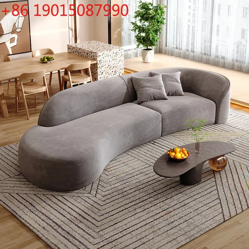 Wabi Stillwind Arc Sofa Moon Technology Fleece Designer Internet celebrity Half Arc Light Luxury Cashew Living Room Nordic ins
Wabi Stillwind Arc Sofa Moon Technology Fleece Designer Internet celebrity Half Arc Light Luxury Cashew Living Room Nordic ins