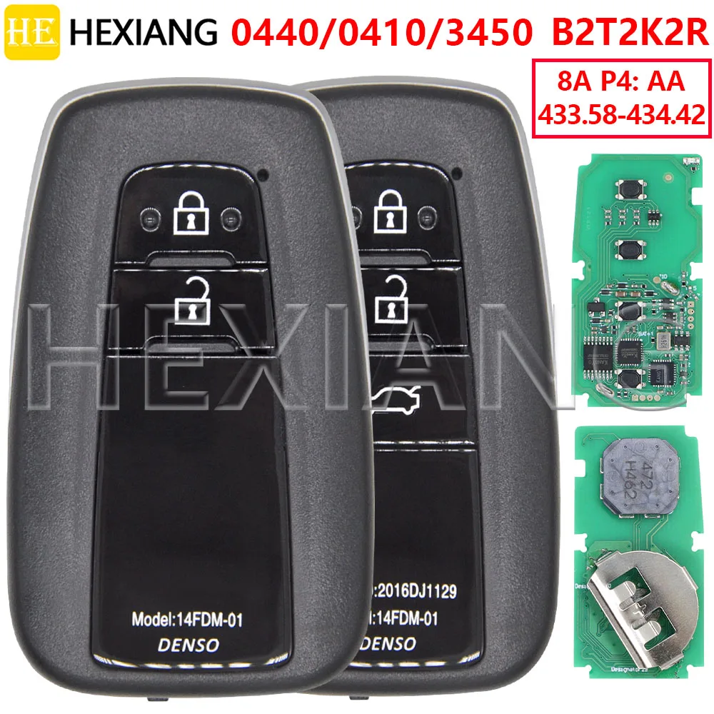 HE Car Remote Key 8990H-42190 B2T2K2R 8A P4:AA For Toyota RAV4 Highlander Avalon 2019 2020 2021 2022 2023
HE Car Remote Key 8990H-42190 B2T2K2R 8A P4:AA For Toyota RAV4 Highlander Avalon 2019 2020 2021 2022 2023