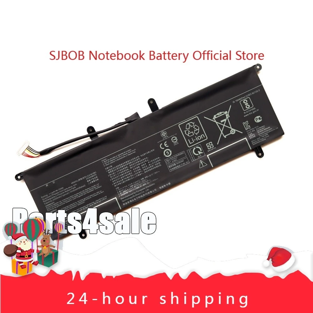 Новый аккумулятор для ноутбука C41N1901 для Asus ZenBook DUO UX481 UX481F UX481FA аккумулятор для ноутбука
Новый аккумулятор для ноутбука C41N1901 для Asus ZenBook DUO UX481 UX481F UX481FA аккумулятор для ноутбука