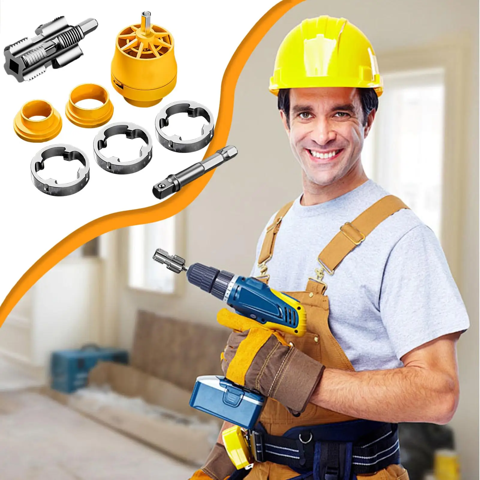 Pipe Threader Plumbing Maintenance Set Multipurpose High Precision Industrial Plumbing Repairs Pipe Threader Kit
Pipe Threader Plumbing Maintenance Set Multipurpose High Precision Industrial Plumbing Repairs Pipe Threader Kit