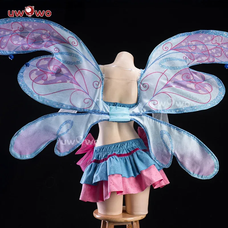 CyIN STOCK UWOWO Bloomm S4 Anime Cosplay Costume Big Fairy Wings Cosplay Princes Costume Outfit Butterfly Halloween Costumes
CyIN STOCK UWOWO Bloomm S4 Anime Cosplay Costume Big Fairy Wings Cosplay Princes Costume Outfit Butterfly Halloween Costumes