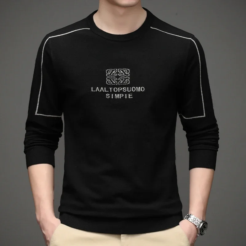 Men's New Comfortable and Warm Knitted Fashion Versatile Pullover Sweater Bottom
Men's New Comfortable and Warm Knitted Fashion Versatile Pullover Sweater Bottom