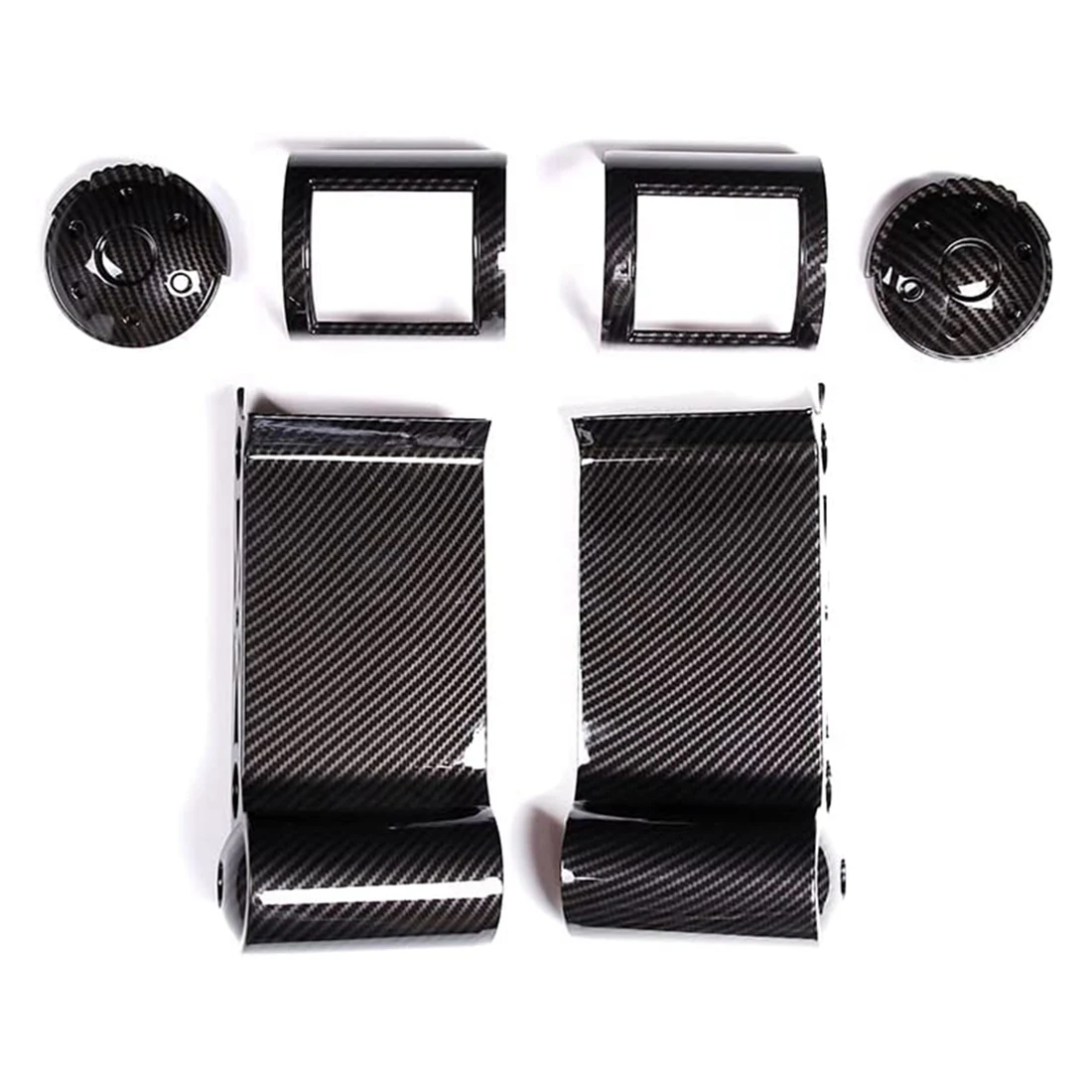 Car Dashboard Side Air Outlet Frame Decorative Panel for Toyota FJ Cruiser 2007-2021 Accessories, ABS Carbon Fiber
Car Dashboard Side Air Outlet Frame Decorative Panel for Toyota FJ Cruiser 2007-2021 Accessories, ABS Carbon Fiber