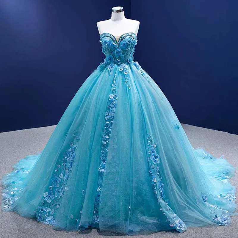Sky Blue Quinceanera Dresses Ball Gown Sweetheart Tulle Flowers Pearls Mexican Sweet 16 Dresses 15 Anos
Sky Blue Quinceanera Dresses Ball Gown Sweetheart Tulle Flowers Pearls Mexican Sweet 16 Dresses 15 Anos