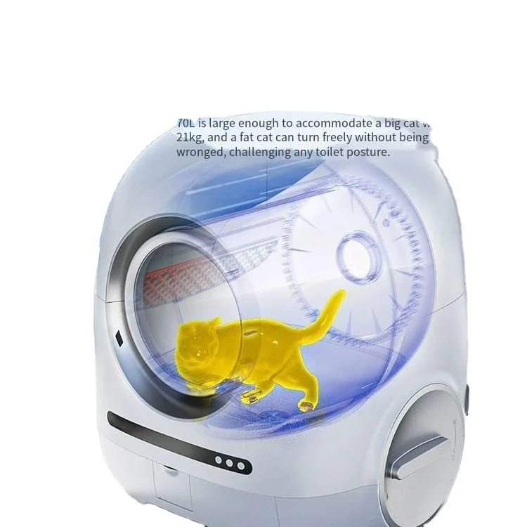 2024 Hot Selling Intelligent Cat Litter Basin APP Video Remote Control Intelligent Electric Cleaning Shovel Fully Enclosed
2024 Hot Selling Intelligent Cat Litter Basin APP Video Remote Control Intelligent Electric Cleaning Shovel Fully Enclosed