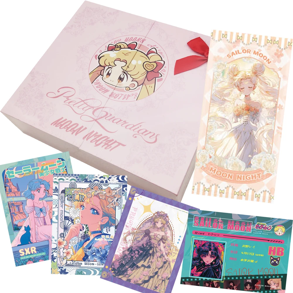Sailor Moon Magical Girl Collection Cards Tsukino Usagi Tomoe Hotaru Elegant Gorgeous Exquisite Art Princess Rare Cards Kid Gift
Sailor Moon Magical Girl Collection Cards Tsukino Usagi Tomoe Hotaru Elegant Gorgeous Exquisite Art Princess Rare Cards Kid Gift
