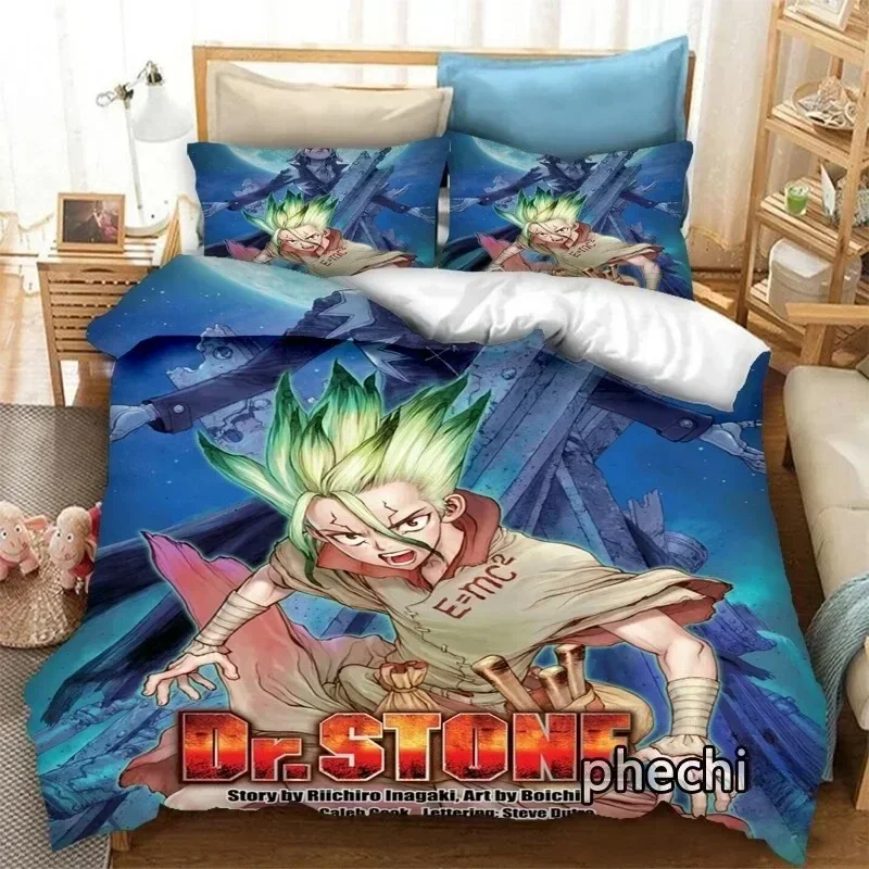 3D Anime Dr.STONE Bedding Set Printed Bed Set With Pillowcase Bed Duvet Cover Soft Queen King Size Bedclothes Home
3D Anime Dr.STONE Bedding Set Printed Bed Set With Pillowcase Bed Duvet Cover Soft Queen King Size Bedclothes Home