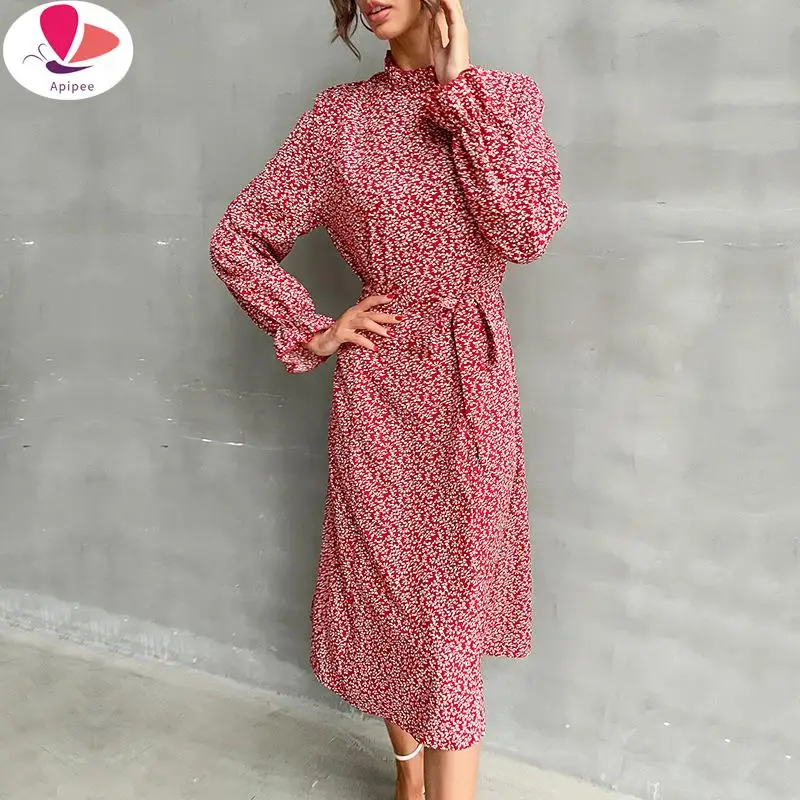 APIPEE Women Clothing Long Sleeve Half Turtleneck Printed Bodycon Dres Vestido Feminino Dresses For Women 2024 Autumn Winter
APIPEE Women Clothing Long Sleeve Half Turtleneck Printed Bodycon Dres Vestido Feminino Dresses For Women 2024 Autumn Winter