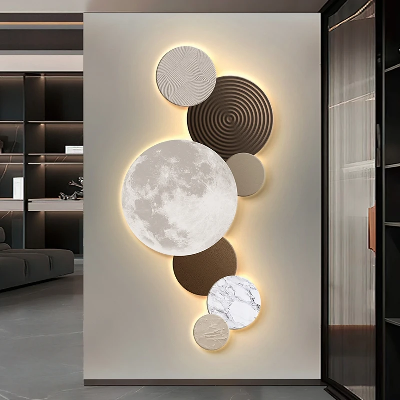 Modern LED Mural Light Creative For Corridor Living Room Hallway Entrance Kitchen Hanging Paintings Home Decoration Wall Lamp
Modern LED Mural Light Creative For Corridor Living Room Hallway Entrance Kitchen Hanging Paintings Home Decoration Wall Lamp 