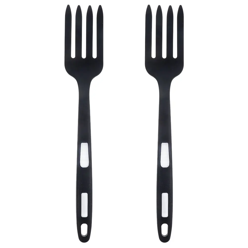 2 Pcs Silicone Cooking Fork Black White Large Washable Flexible Kitchen Supply Pasta Noodle Strainer Food Tool
2 Pcs Silicone Cooking Fork Black White Large Washable Flexible Kitchen Supply Pasta Noodle Strainer Food Tool