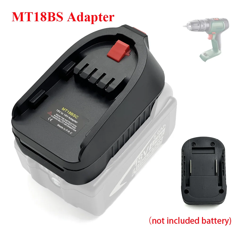 Battery Converter Adapter MT18BSC for Makita 18V BL1830 BL1860 BL1850 BL1840 BL1820 Used To for Bosch C 18V Tool
Battery Converter Adapter MT18BSC for Makita 18V BL1830 BL1860 BL1850 BL1840 BL1820 Used To for Bosch C 18V Tool
