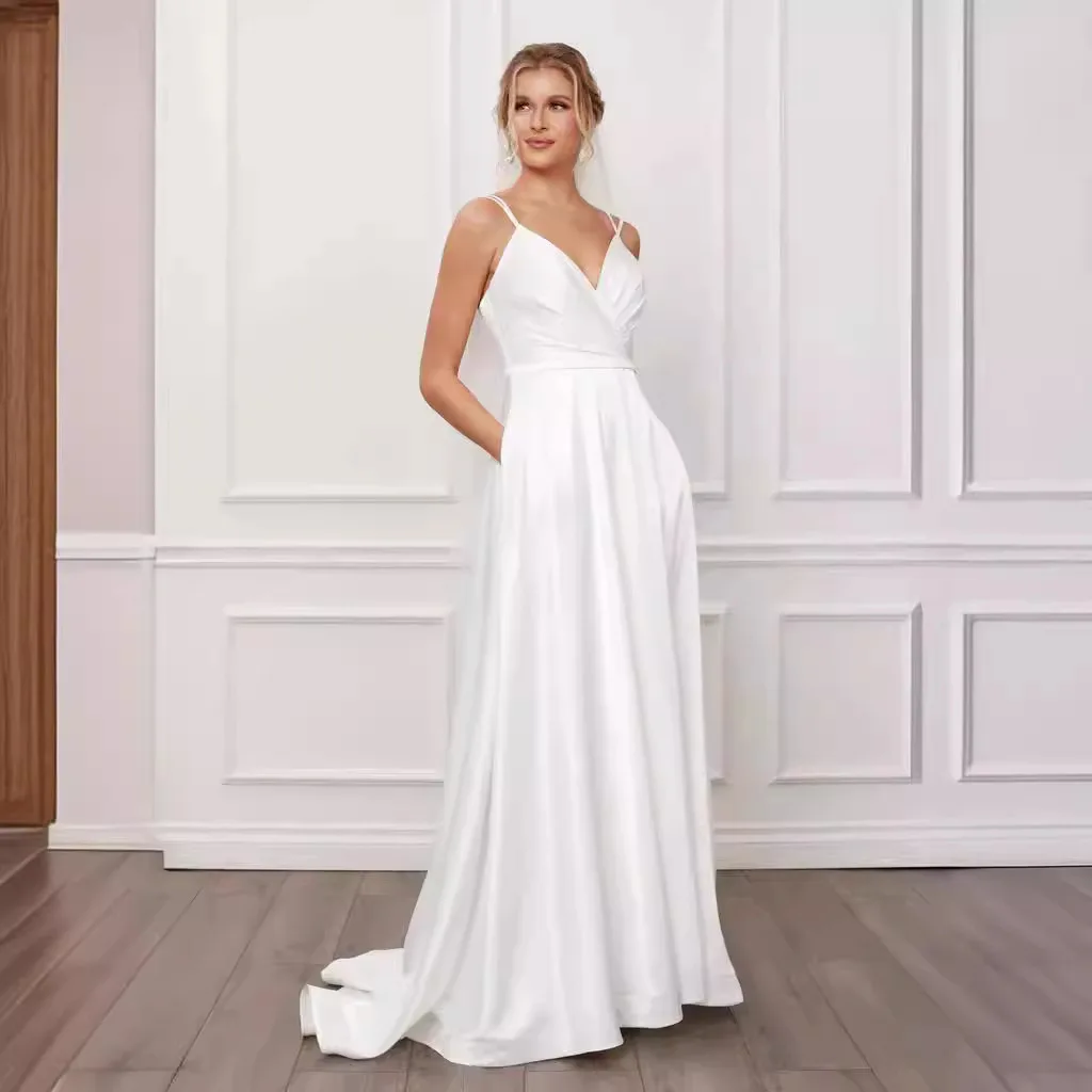 2024 Wrap Chest Style Ruffle Edge Solid Color Mid Waist Solid Color Temperament Commuter Long Dress Deep V Dress Evening Dress
2024 Wrap Chest Style Ruffle Edge Solid Color Mid Waist Solid Color Temperament Commuter Long Dress Deep V Dress Evening Dress