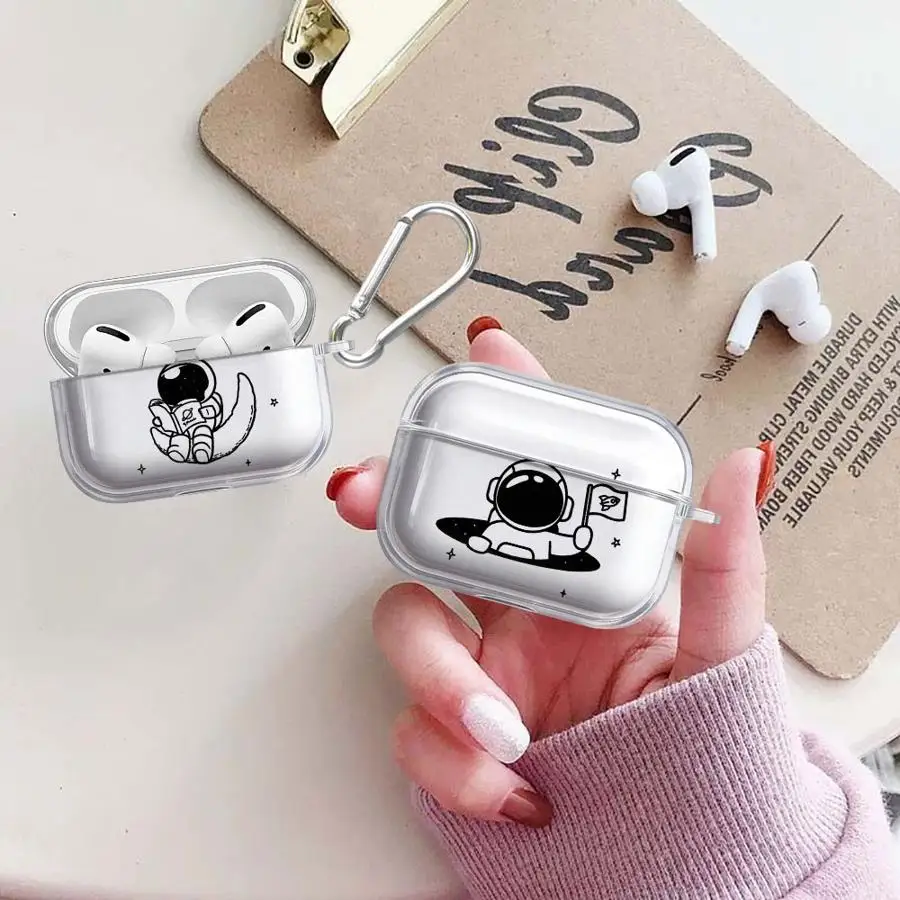 Clear Earphone Cases Cover Case For Airpods 4 Pro 2 Pro2 3 1 Pro3 Space Moon Astronaut
Clear Earphone Cases Cover Case For Airpods 4 Pro 2 Pro2 3 1 Pro3 Space Moon Astronaut