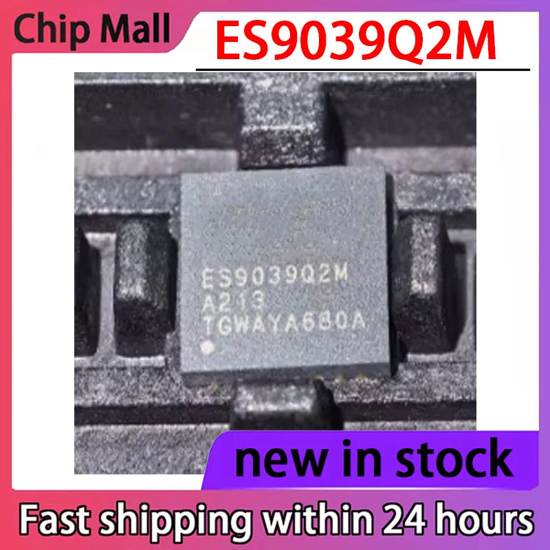1PCS New ES9039Q2M ES9039 QFN32 2-channel 130dB Audio DAC Chip 768K DSD512 HIFI DAC in Stock
1PCS New ES9039Q2M ES9039 QFN32 2-channel 130dB Audio DAC Chip 768K DSD512 HIFI DAC in Stock